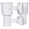 ROBOCUP, (White), Best Cup Holder for Drinks, Fishing Rod/Pole, Boat, Beach Chair, Golf Cart, Wheelchair, Walker, Drum Sticks, Microphone Stand