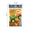 TINYMILLS Monster Truck Coloring Book Set with 12 Coloring Books and 48 Crayons Monster Truck Birthday Party Supplies Favor Bag Filler Carnival Prizes Rewards Classroom Party