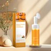 TRIMAKESHOP Turmeric Facial Cleanser, Turmeric Facial Wash, Turmeric Foaming Cleanser for All Skin