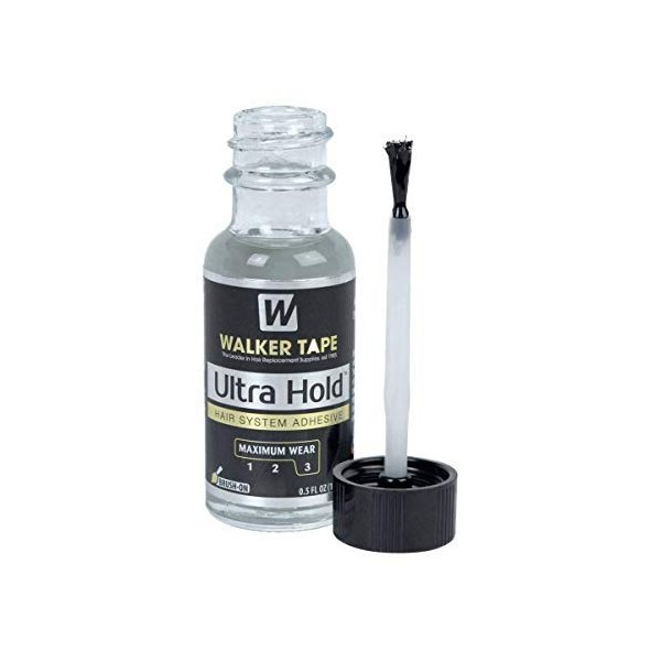 Walker Ultra Hold Glue | Wig Glue Adhesive for Securing Hair Extensions - .5oz Bottle