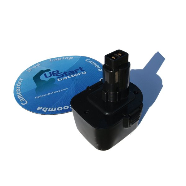Replacement for DeWalt DW972K-2 Battery - Compatible with DeWalt 12V Battery (1300mAh NICD)