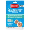 O'Keeffe's for Healthy Feet Intensive Moisturizing Foot Mask, Guaranteed Relief for Extremely Dry, Rough Feet, One Pair Single-Use Hydrating Foot Mask Socks, (Pack of 4)