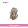 JUVABUN Claw Clip Wavy Ponytail Extension 7" -Light Blonde | Hair Extension Clips | Synthetic Ponytail Extension | Wavy Hair Extensions | Washable Realistic And Synthetic |Light Blonde