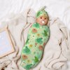 Jarverce Frog Swaddle Blanket, Unisex Baby Stuff, Soft Sleeping Bag Sack, Frog Baby Items Stuff