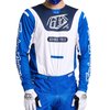 Troy Lee Designs GP Pro Adult Moto Jersey, Blends White/Blue, Medium