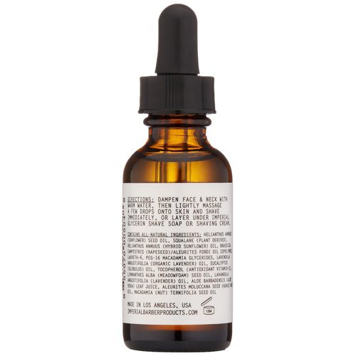 Imperial Barber Pre-shave Oil & Beard Conditioner, 1 oz