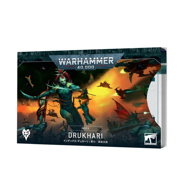 Games Workshop Warhammer 40k - Index Cards: DRUKHARI