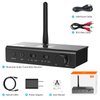 1Mii DS700 HiFi Bluetooth Audio Transmitter Receiver for TV, Long Range Wireless Adapter with Audiophile DAC, LDAC/aptX HD/aptX LL, OLED Display, Optical & Coaxial Input/Output, RCA Output Only