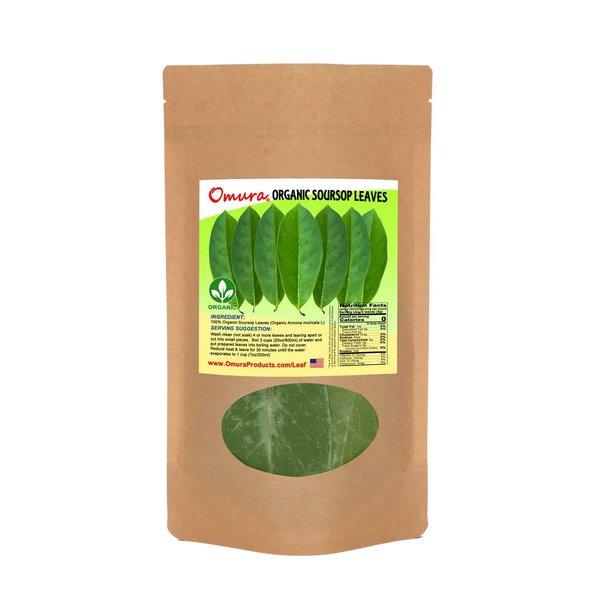 Omura ORGANIC SOURSOP Guanabana Graviola For TEA 200 LEAVES