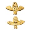 3D Nail Art Accessories, 100pcs Metal Bees Nail Charms 3D Nail Art Decoration Gold Alloy Nail Charming Stickers Gold Nail Decals Manicure DIY Nail Art Supplies(Gold (100 pieces))