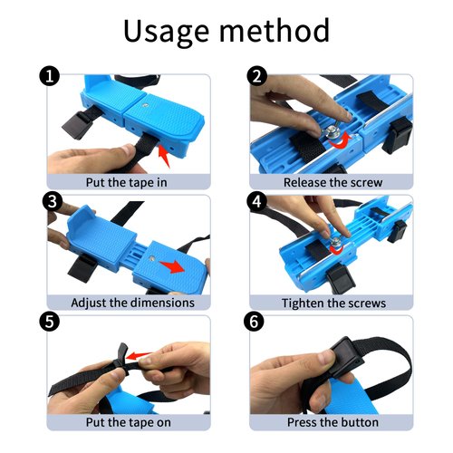 1 Pair Toddler Ice Skates- Adjustable Kids Ice Skates- Double Runner Ice Skates with Strap Fastening for Toddlers, Kids, Junior Skater (Blue)