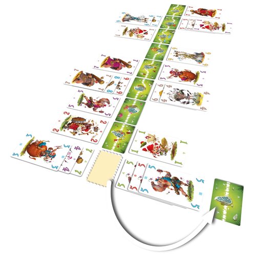 IELLO: Schotten Totten, Strategy Board Game, Easy to Learn, Claim Enough Stones to Win the Game, For 2 Players, 20 Minute Play Time, Ages 8 and Up