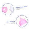 Kisangel Fake Feeding Bottles Baby Bottles 10pcs Feeding Bottle Rayan Toys for Kids Fake Feeding Bottles Mini Bottle Pp Baby Child Baby Doll Feeding Bottles Doll Bottles Baby Toys