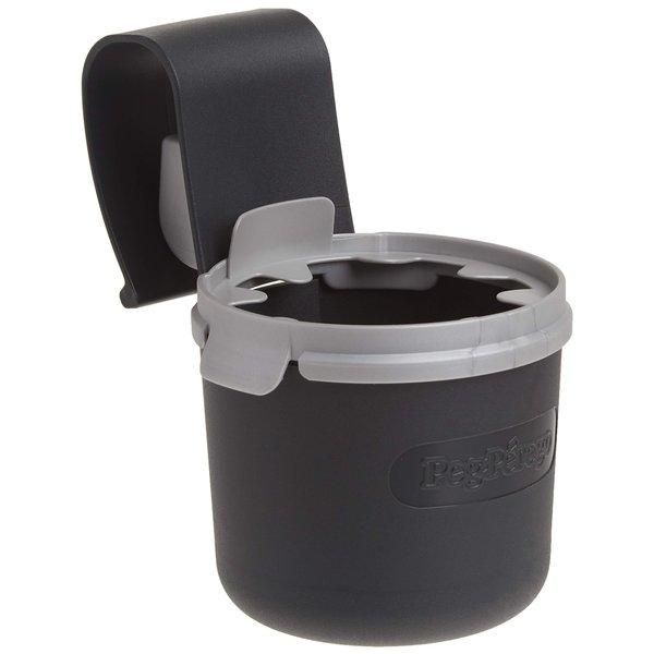 Peg Perego Convertible Cup Holder, Charcoal