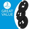 Impresa Water Softener Venturi Gasket Replacement Pack of 3, Kenmore Part Number 720436, Compatible with Whirlpool, Kenmore, Kenmore Elite & Ecodyne, Kenmore Water Softener Parts Replacement