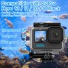 HONGDAK 196ft/60m Waterproof Housing Case for GoPro Hero 12 11 10/9 Black, Protective Underwater Dive Housing Shell with Bracket Accessories for Go Pro Hero12 Hero11 Hero10 Hero9 Action Camera