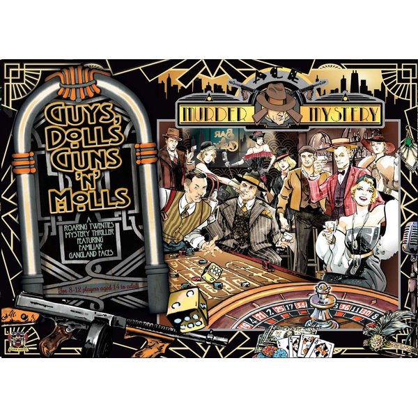 Ace Mafia Murder Mystery Party Game A5 box 8-10 player