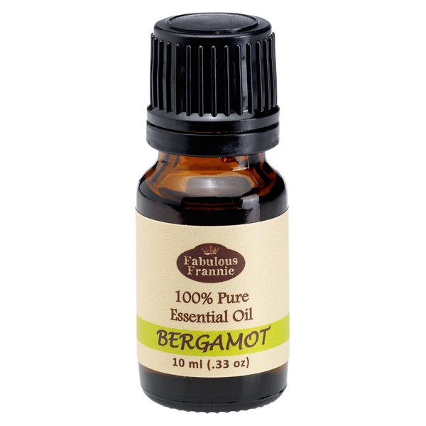 Fabulous Frannie Bergamot 100% Pure, Undiluted Essential Oil Grade - 10 ml (.33oz)