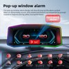 Obd2 Gauge Display for Cars P4, Digital Speedometerwith Overspeed, RPM, Water Temperature, Voltage Alarm, Heads Up Display Suitable for All Car