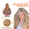 I Tip Hair Extensions - Human Hair, 16/22 Light Blonde Highlighted Bleach Blonde 20 Inch I Tip Hair Extensions For Women Soft & Natural Itip Hair Extensions Itip Human Hair Extensions 50G/60S