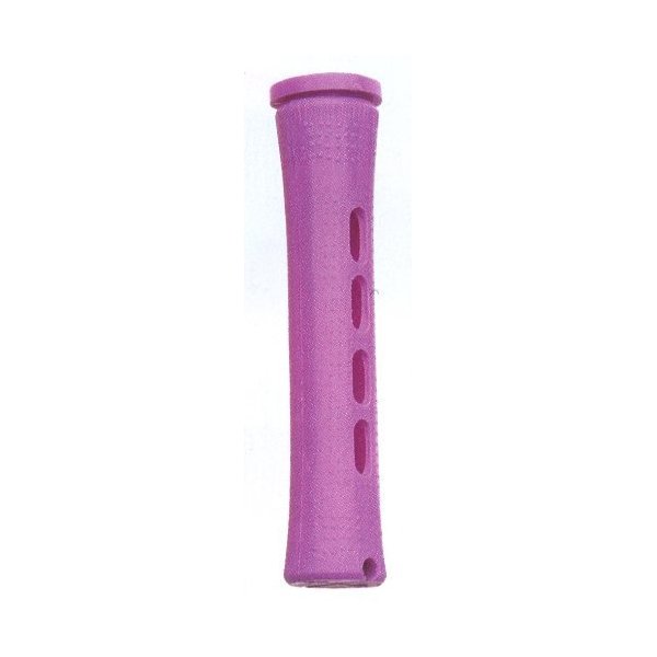 Diane Long Cold Wave Rods with Rubber Bands for Hair Curling and Perm Styling - Orchid - DCW3 - 3 Dozen (36 pcs)