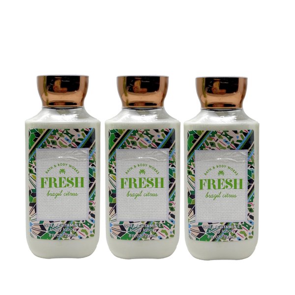 Generic Bath and Body Work Fresh Brazil Citrus - Pack of Three - Body Lotion
