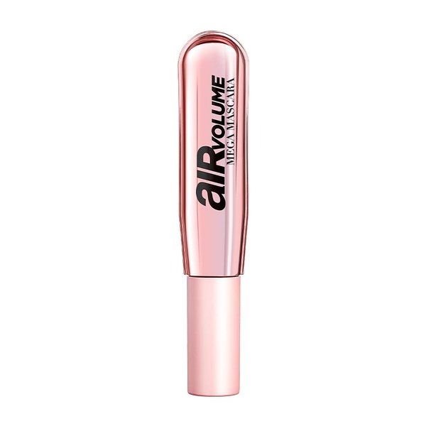 L’Oréal Paris Makeup Air Volume Mega Mascara, Lightweight & Long-lasting Volumizing Mascara for Voluminous Eyelashes, Washable Black, 0.3 Fl Oz