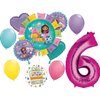 Gabby's 6th Birthday Party Supplies Cats and Dollhouse Balloon Bouquet Decorations