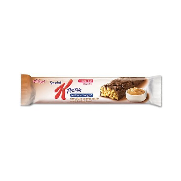 Kelloggs : Special K Protein Meal Bar, Chocolate/Peanut Butter, 1.59 oz, 8/Box -:- Sold as 2 Packs of - 8 - / - Total of 16 Each