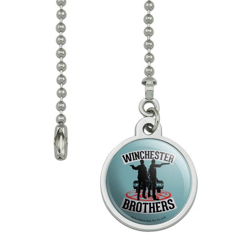 GRAPHICS & MORE Supernatural Brothers Ceiling Fan and Light Pull Chain
