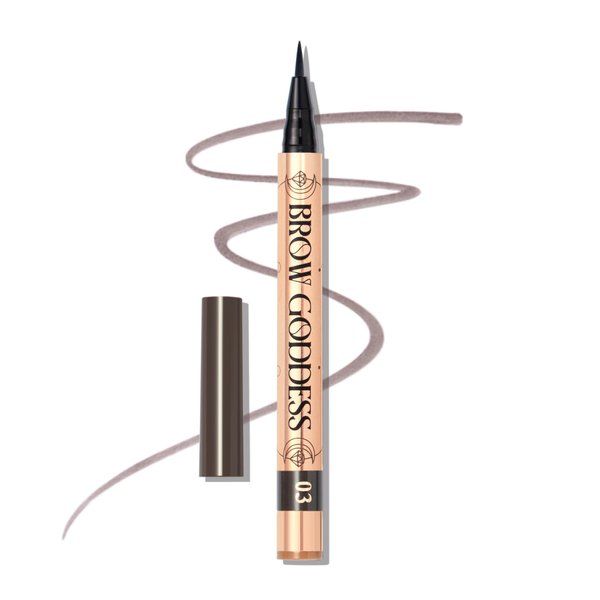 SELESTIA BEAUTY Eyebrow Pen Brow Goddess - High-Pigmented & Waterproof Brow Pen - Easy to Use Brow Definer - Lightweight Texture - 0.02 oz (Bastet)