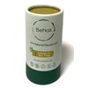 BeNat All Natural Deodorant Plastic Free For Women & Men Aluminum Free, Gluten Free & Cruelty Free 24 Hour Long Lasting Protection Zero Waste Eco Friendly Lemon & Tea Tree 3 oz.