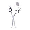 Sightwing hair scissors 7 Inch-Japnese Stainless Steel Razor Edge Barber Shears, Hair Cutting Shear, Hair Cutting Scissors, and Hair scissors Professional for Men/Women/Barber/Salon (Silver)