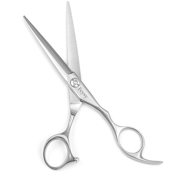 Hair Scissors Hair Cutting Scissors- Fcysy 6” Professional Hair Shears Barber Scissors Haircut Scissors Hairdresser Scissors, Tijeras De Peluqueria Professional, Hair trimming Shears for Women Men