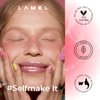 Lamel Hydrating Lip Oil LET`S GLAZE - Hydrating Lip Gloss Flavoring Oil - Fat Oil Lip Gloss - Hydrating Lip Oil Treatment - Plumping Lip Oil Gloss - Clear Lip Gloss - №403 Sweet Cherry