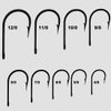 Fishing Hooks Big Game Tuna Hooks 10pcs Extra Strong Stainless Steel Forged Hooks Saltwater Fishing Tackle (4/0-10pcs)