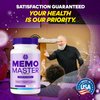 (2 Pack) Memo Master – Premium Daily Memory & Focus Support with a Natural Blend to Help Maintain Sharp Thinking and Concentration| Easy-to-Swallow MemoMaster Pills for Everyday Use (120 Capsules)