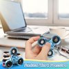 12PCS Fidget Spinner Toy Pack for Kids Adults, Metal Tri-Spinner Fidget Toy Set, Sturdy Hand Spinner for Stress Relief, Easter Halloween Party Supplies Goodie Bag Stuffers Classroom Prizes