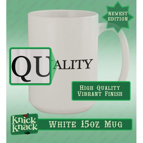 Knick Knack Gifts My Mood? Unbothered, hydrated, and Thriving. - 15oz Ceramic White Coffee Mug Cup, White