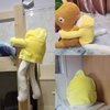 Plush Banana Man Toy, 16inch Weird Banana Man Doll with Magnet, Funny Poseable Decompression Toy Stuffed Animals Doll Gifts for Boys Girls Birthday Party Christmas(Yellow)