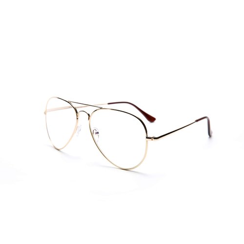 EYE ZOOM 2 Pack Blue Light Blocking Readers Aviator Style Anti Blue Ray and UV Reading glasses,Gold, Gunmetal,+1.75