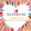 SILPECWEE 16 Sheets Mermaid Color Nail Wraps Self Adhesive Nail Polish Stickers Stick on Nail Polish Strips for Women Gel Nail Strips Fingernail Manicure Stickers with 1pc Nail File