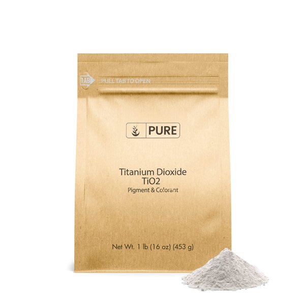 Pure Original Ingredients Titanium Dioxide (1 lb) Naturally Occurring, Pigment & Colorant