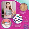 PURPLE LADYBUG DIY Picture Frame Mosaic Kits for Kids - Fun Arts and Crafts for Kids Ages 8-12 & Birthday Christmas Gifts for 8 9 10 Year Old Girl - Crafts for Girls 8-12 10-12 6-8, Teen Girl Gifts
