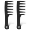 Wide Tooth Comb, 2 Pack Small Hair Combs for Women, Portable Travel Detangling Comb Anti-Satic Curl Comb No Tangle Hair Brush Shower Comb for Curly Hair, Long Hair, Wet Hair, Professional Hair Care