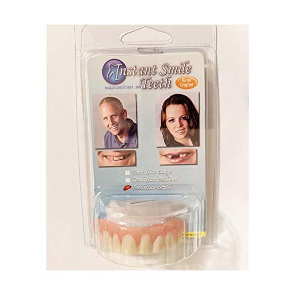 Small Instant Smile Teeth Upper Veneer Secure Cosmetic Costume Top Teeth Dental
