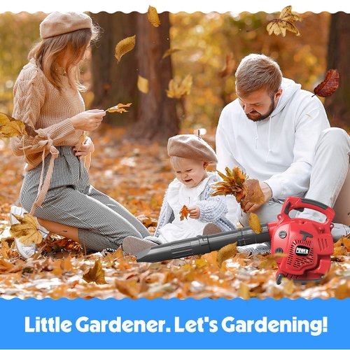 Toy Choi's Leaf Blower Toy Tool Pretend Play Series, Outside Construction Toddler Toys with Saw,Outdoor Preschool Gardening Kids Tool Set Gift for 2 3 4 5 6 Boys and Girls