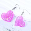 1Pcs Heart Earring Resin Molds Resin Jewelry Molds Heart Silicone Molds Resin Earring Mold for Epoxy Resin Earring Molds DIY Crafts Earrings Pendant Keychain Jewelry Making Casting Molds Women Girls