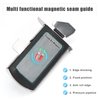 Magnetic Seam Guide for Sewing Machine ，Small Sewing Machine Seam Guide Without Installation ，Magnetic Universal Seam Guide for Multifunctional Sewing Machines，one-Piece Magnetic Seam Guide