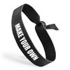 Cloth Wristbands with Reusable Adjustable Beads | Fully Customizable | Great for Awareness, Promotions & Events | Available in Bulk